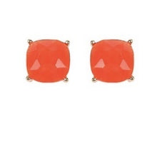 Load image into Gallery viewer, Cushion Cut Earrings