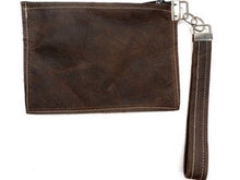 Load image into Gallery viewer, Italian Leather/ Genuine Cowhide Make-up Bag