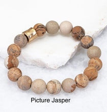 Load image into Gallery viewer, Natural Stone Bracelet