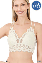 Load image into Gallery viewer, CROCHET LACE BRALETTE

