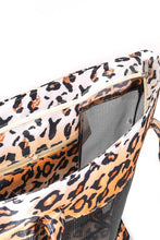 Load image into Gallery viewer, Leopard Print Mesh Tote Bag
