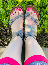 Load image into Gallery viewer, PEWTER SANDALS

