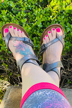 Load image into Gallery viewer, PEWTER SANDALS
