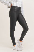 Load image into Gallery viewer, MONO B  Black Foil Leggings