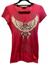 Load image into Gallery viewer, FAITH ANGEL WINGS Rhinestone TOP

