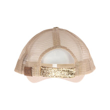 Load image into Gallery viewer, Glitter C.C Trucker Ball Cap