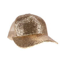 Load image into Gallery viewer, Glitter C.C Trucker Ball Cap