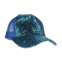 Load image into Gallery viewer, Glitter C.C Trucker Ball Cap