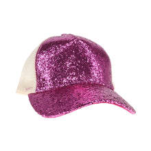 Load image into Gallery viewer, Glitter C.C Trucker Ball Cap