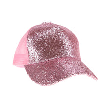 Load image into Gallery viewer, Glitter C.C Trucker Ball Cap