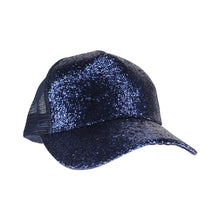 Load image into Gallery viewer, Glitter C.C Trucker Ball Cap