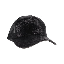 Load image into Gallery viewer, Glitter C.C Trucker Ball Cap