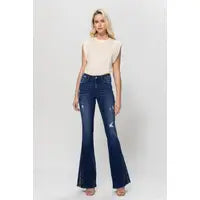 Load image into Gallery viewer, MID RISE FLARE LEOPARD PRINT VENT