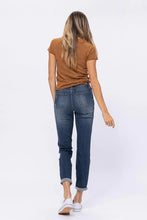 Load image into Gallery viewer, Judy Blue Destroy Knee Patch Boyfriend Jeans