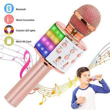 Load image into Gallery viewer, Wireless Handheld Bluetooth Karaoke Microphone