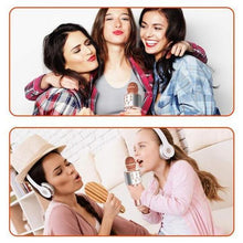 Load image into Gallery viewer, Wireless Handheld Bluetooth Karaoke Microphone