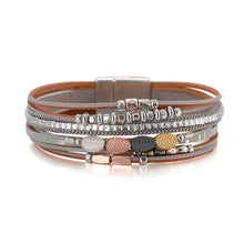 Load image into Gallery viewer, Bohemian Style Leather Multi-Layer Bracelet Bangle
