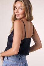 Load image into Gallery viewer, SILKY LACE TRIM CAMI
