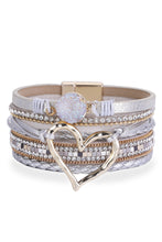 Load image into Gallery viewer, Heart Multilayer Magnetic Bracelet

