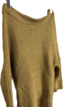 Load image into Gallery viewer, CROSSOVER LONG SLEEVE RIBBED OFF SHOULDER SWEATER
