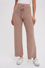Load image into Gallery viewer, RIBBED SWEATER LOUNGE PANTS
