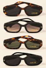 Load image into Gallery viewer, Acetate Oval Frame Sunglasses Set
