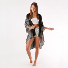 Load image into Gallery viewer, Bondi Mandala Kimono Cover Up
