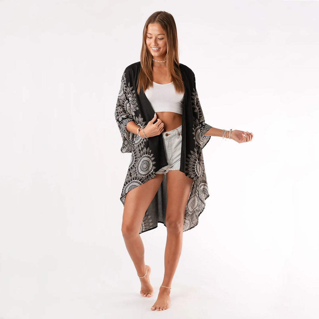 Bondi Mandala Kimono Cover Up