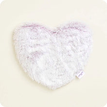 Load image into Gallery viewer, Marshmallow Lavender Warmies Heart Heat Pad
