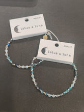 Load image into Gallery viewer, Lotus and Luna Glow Shimmer Anklet
