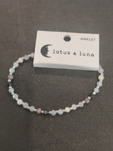 Load image into Gallery viewer, Lotus and Luna Shine Shimmer Anklet
