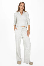 Load image into Gallery viewer, Speckled Ribbed Wide Leg Pants
