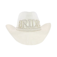 Load image into Gallery viewer, Bride Cowboy Hat
