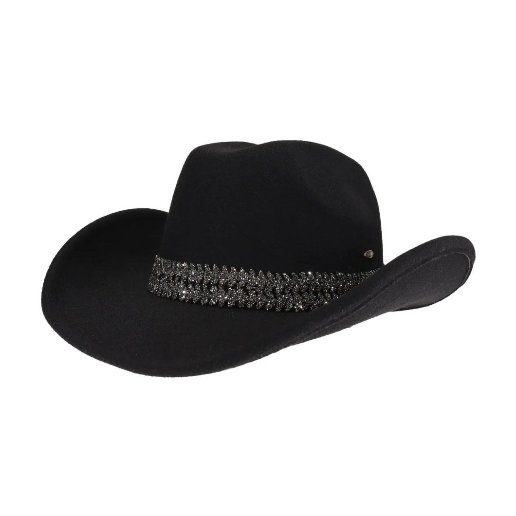 Silverton Vegan Fabric Cowboy Hat