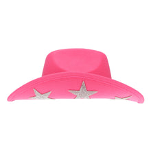 Load image into Gallery viewer, Houston Sequin Stars Cowboy Hat
