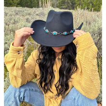 Load image into Gallery viewer, Taos Vegan Fabric Cowboy Hat
