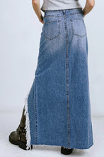 Load image into Gallery viewer, A DISTANT MEMORY DENIM MIDI SKIRT

