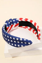 Load image into Gallery viewer, Stars and Stripes Knot Headband
