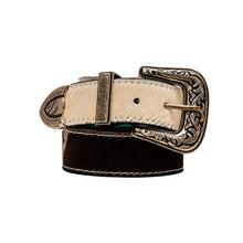 Load image into Gallery viewer, Cestus Hairon Leather Belt
