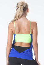 Load image into Gallery viewer, FLOWING OPEN BACK PADDED CAMI TOP
