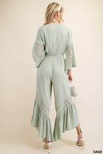 Load image into Gallery viewer, SAGE LACE JUMPSUIT
