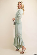 Load image into Gallery viewer, SAGE LACE JUMPSUIT
