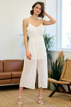 Load image into Gallery viewer, LACE CULOTTE JUMPSUIT
