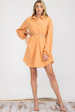 Load image into Gallery viewer, CREAMSICLE CUT-OUT DRESS
