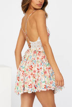Load image into Gallery viewer, Floral Ruffle Empire Waist Dress
