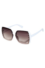Load image into Gallery viewer, Oversized Studded Sunglasses
