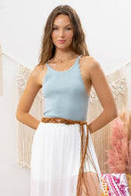 Load image into Gallery viewer, Scalloped Halter Top

