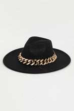 Load image into Gallery viewer, Chain Link Fedora Hat
