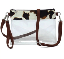 Load image into Gallery viewer, Game Day Clear Crossbody Bag/Clutch

