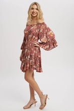 Load image into Gallery viewer, Floral Print Boho Dress
